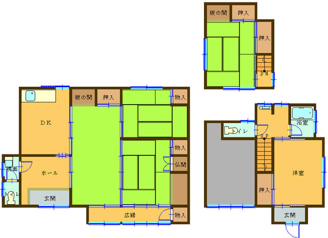 福岡県北九州市の一戸建て | 150万円 | 4SLDK | 287.57m² | Akiyama house finder