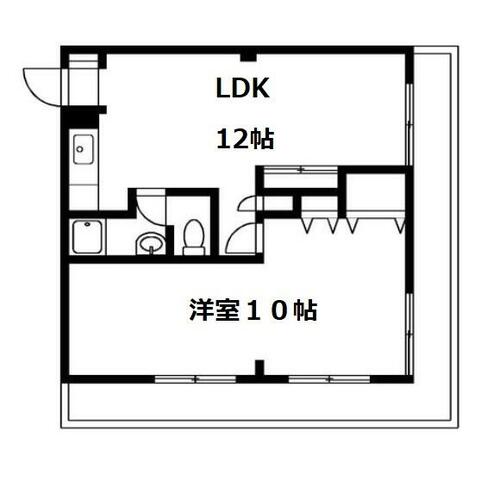 同じ建物の物件間取り写真 - ID:213100275193