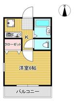 ジュネス宮町 202 ｜ 宮城県仙台市青葉区宮町３丁目（賃貸アパート1K・2階・20.46㎡） その2