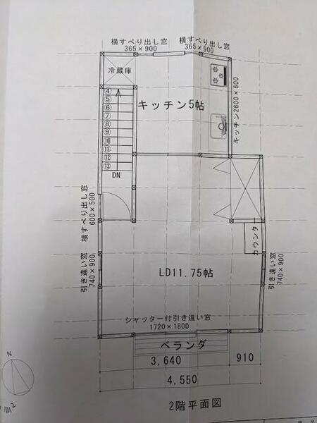 ２階平面図