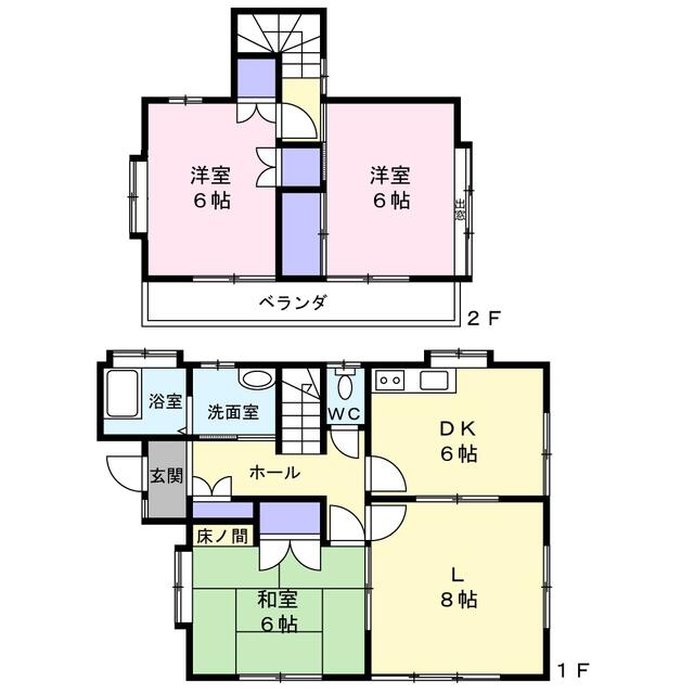 埼玉県北本市の一戸建て | 1230万円 | 4DK | 138.45m² | Akiyama house finder