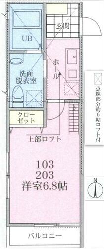 同じ建物の物件間取り写真 - ID:214057458271