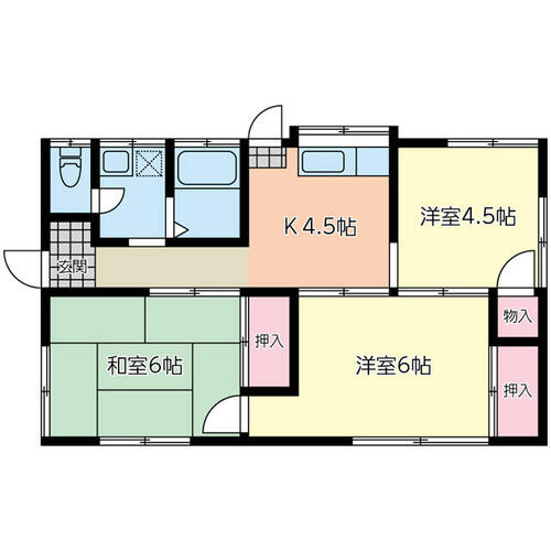 同じ建物の物件間取り写真 - ID:214050337045