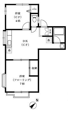 同じ建物の物件間取り写真 - ID:211043592474