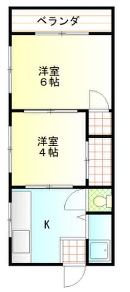 伏島荘 102｜神奈川県横浜市磯子区杉田２丁目(賃貸アパート2DK・1階・29.72㎡)の写真 その1