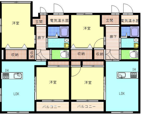 同じ建物の物件間取り写真 - ID:210002644497