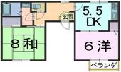 福山市東手城町３丁目 2階建 築28年のイメージ