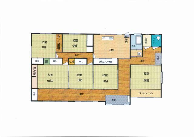 宮城県大崎市の一戸建て | 1500万円 | 6LDK | 3903.15m² | Akiyama house finder