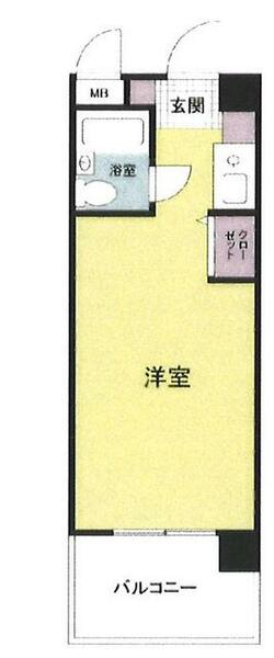 兵庫県神戸市中央区三宮町２丁目(賃貸マンション1R・3階・19.52㎡)の写真 その1