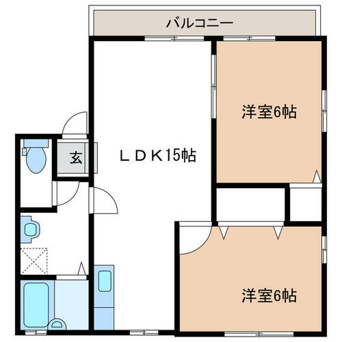 同じ建物の物件間取り写真 - ID:204003541531