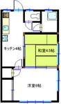 世田谷区奥沢１丁目 2階建 築60年のイメージ