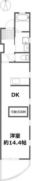 公園通りパティオ 102｜群馬県高崎市新保町(賃貸マンション1DK・1階・35.86㎡)の写真 その2