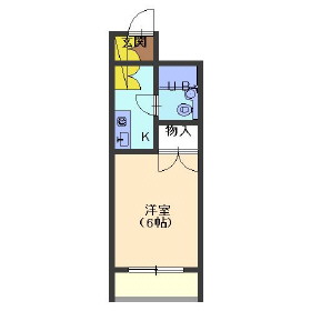 グランテール五領川 202｜福井県吉田郡永平寺町松岡領家(賃貸マンション1K・2階・17.69㎡)の写真 その1