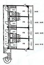 アネックス中村公園 303 ｜ 愛知県名古屋市中村区長筬町７丁目（賃貸マンション1K・3階・18.70㎡） その1