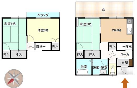 佐賀県唐津市和多田南先石(賃貸アパート3DK・1階・62.92㎡)の写真 その1