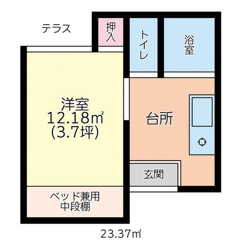 同じ建物の物件間取り写真 - ID:235005079593