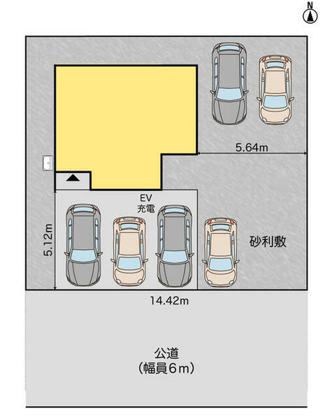画像14:駐車スペースもたっぷり！