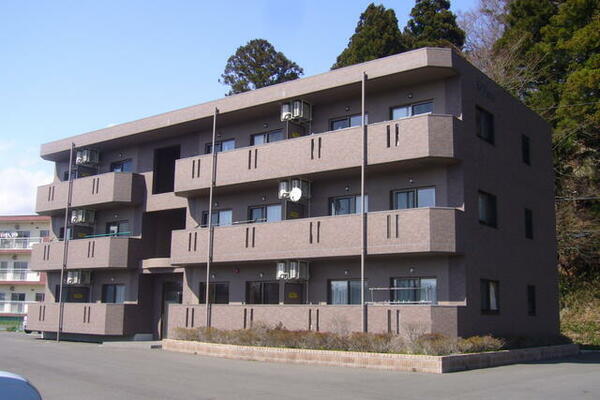 福島県白河市大鹿島(賃貸マンション2LDK・3階・55.00㎡)の写真 その2