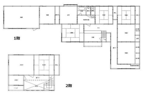 detached 秋田県南秋田郡五城目町字石田六ケ村堰添