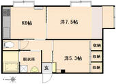 仙台市若林区遠見塚３丁目 2階建 築47年のイメージ