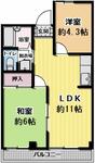 山川マンション　４階のイメージ