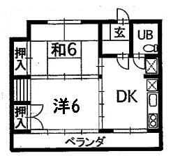第三コーポシマオカ 302｜熊本県熊本市東区月出８丁目(賃貸マンション2DK・3階・32.80㎡)の写真 その2