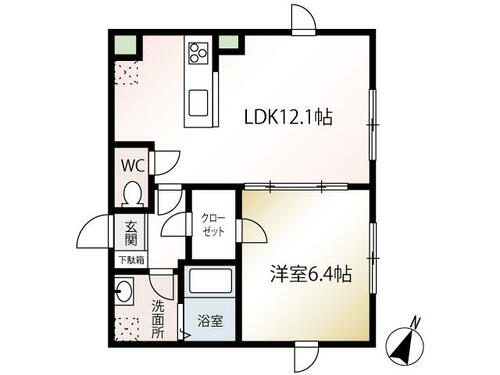 同じ建物の物件間取り写真 - ID:213102867621