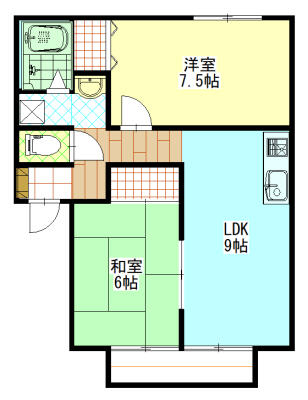 同じ建物の物件間取り写真 - ID:243006397843