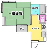 新潟県新潟市中央区本町通１３番町（賃貸アパート1K・1階・24.01㎡） その2