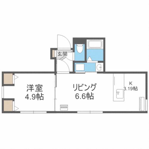 同じ建物の物件間取り写真 - ID:201021519701