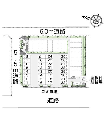 レオパレスリバーサイド翔｜佐賀県唐津市鏡新開(賃貸アパート1K・1階・23.18㎡)の写真 その9