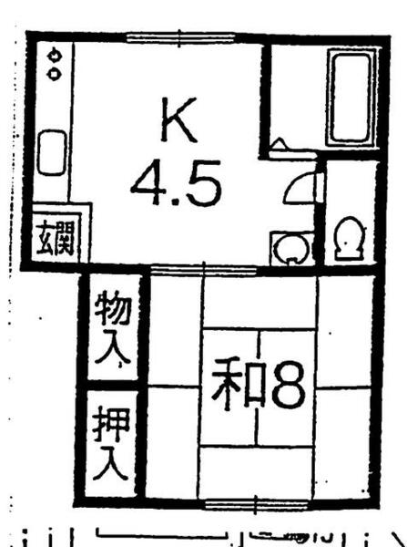 メゾンフルール 102｜青森県青森市緑３丁目(賃貸アパート1K・1階・23.02㎡)の写真 その2
