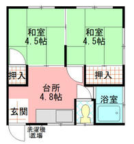 サンテラス  ｜ 神奈川県横須賀市上町４丁目（賃貸アパート2K・1階・29.16㎡） その2