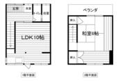 大阪市東住吉区湯里１丁目 2階建 築45年のイメージ