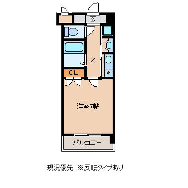 エグゼハクユウ 402｜大分県中津市東本町(賃貸マンション1K・4階・26.05㎡)の写真 その2