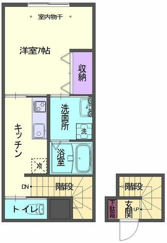 同じ建物の物件間取り写真 - ID:203001989067