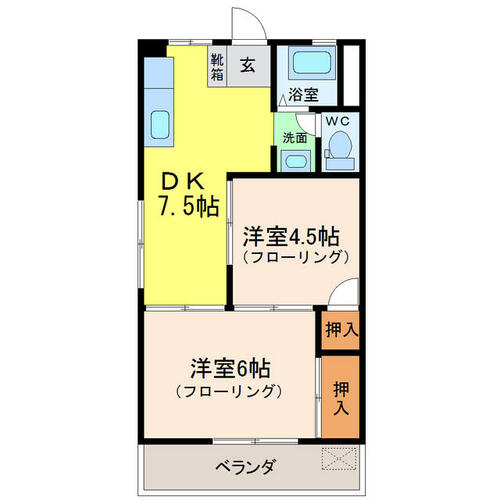 同じ建物の物件間取り写真 - ID:244003843459