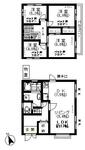 八王子市下柚木 2階建 築34年のイメージ