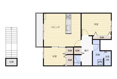 同じ建物の物件間取り写真 - ID:223032133112