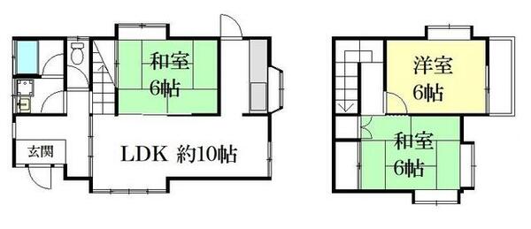 曽根戸建｜兵庫県高砂市曽根町(賃貸一戸建3LDK・--・74.15㎡)の写真 その2