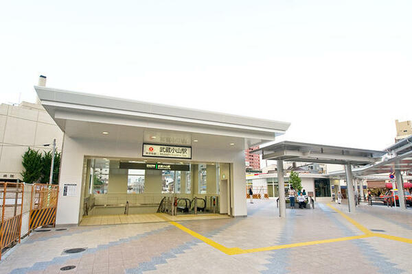 画像12:東急目黒線武蔵小山駅