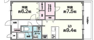 同じ建物の物件間取り写真 - ID:227079726052