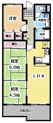 大阪府岸和田市下野町２丁目(賃貸マンション3LDK・9階・62.82㎡)の写真 その2
