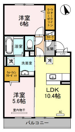 トランキール沖代_間取り_0