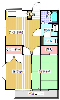 エンドーコーポ｜静岡県伊豆の国市三福(賃貸アパート2DK・2階・44.70㎡)の写真 その1