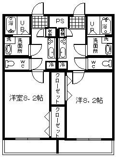 ロイヤルスターマンション_間取り_0