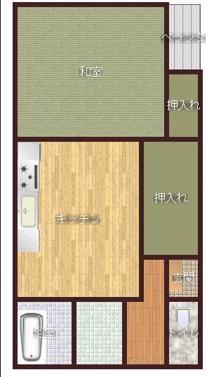 茨城県水戸市梅香２丁目(賃貸マンション1LK・3階・41.55㎡)の写真 その1