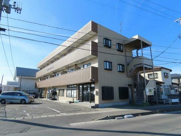 グランドハイツ中里 203｜宮城県石巻市中里１丁目(賃貸マンション2DK・2階・45.36㎡)の写真 その1