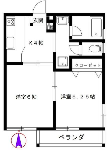 東京都世田谷区奥沢３丁目(賃貸アパート2K・1階・34.78㎡)の写真 その1