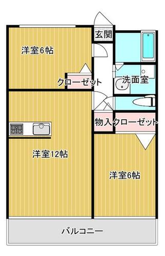 同じ建物の物件間取り写真 - ID:204004016014